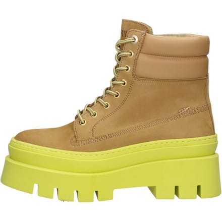 Bronx Evi-Ann Veterschoenen Hoog - Middelbruin - Maat 40
