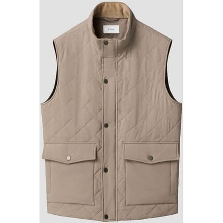 Eton Body-Warmer Quilted Lightweight Warmth Beige / male