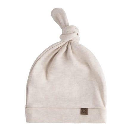 Baby's Only Knoopmutsje Melange - Warm Linen - 3-6 mnd - 100% ecologisch katoen - GOTS