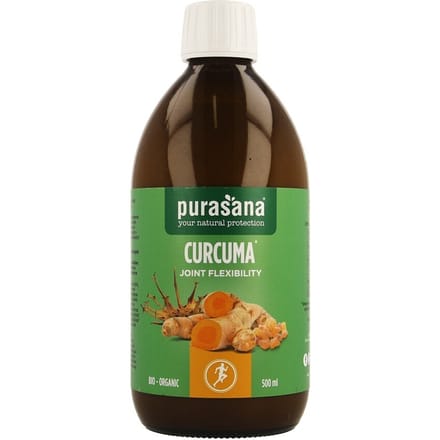 Purasana Vegan Curcuma Forte Soepele Gewr. 500ml