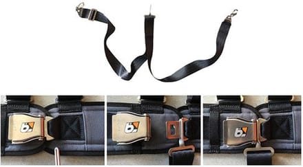 Blokart Disabled Harness - Complete XAC0103-17 Zwart