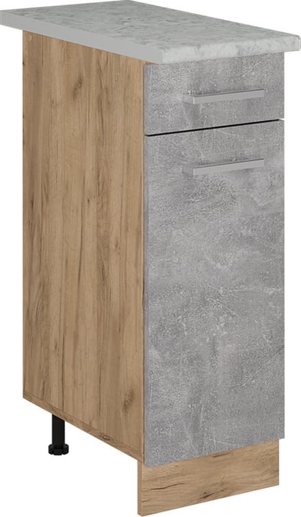 Vicco R-Line Keukenonderkast – 30 cm WB Marmer Beton