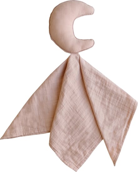 Mushie Knuffeldoek Lovely Maan - Blush
