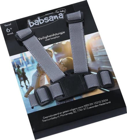 Babsana Universeel Grijs Nylon Kinderstoel Tuigje TB-1163