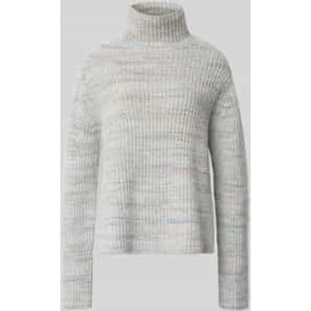 Gebreide pullover met opstaande kraag, model 'VARISA'