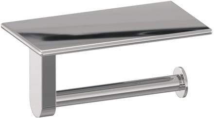 Brauer Toiletrolhouder met planchet chroom