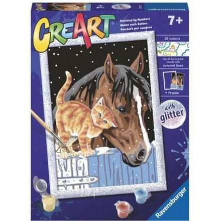 Ravensburger CreArt Stable Friends - Schilderen op nummer voor kinderen