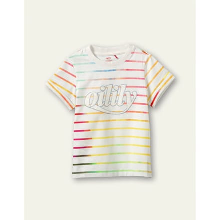 Oilily Tuk - T-Shirt - Jongens - Wit - 110/5yr