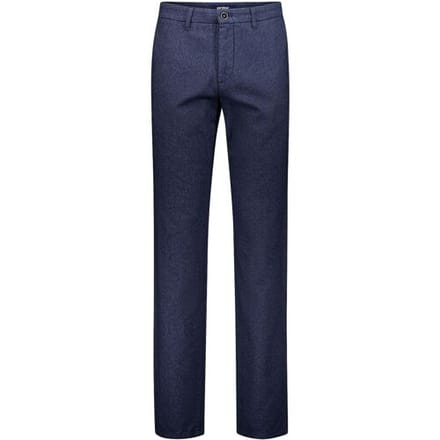 Gardeur Broek Bono Business Hero Wool Look Soft Touch Fine Texture Pattern Marine / male