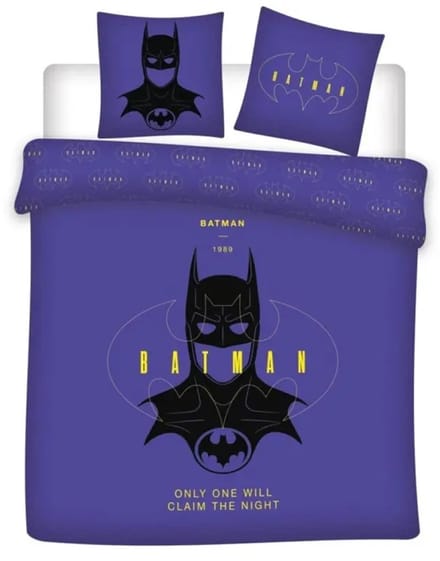 Batman Dekbedovertrek - 240 x 220 cm / 65 x 65 cm - Polycotton