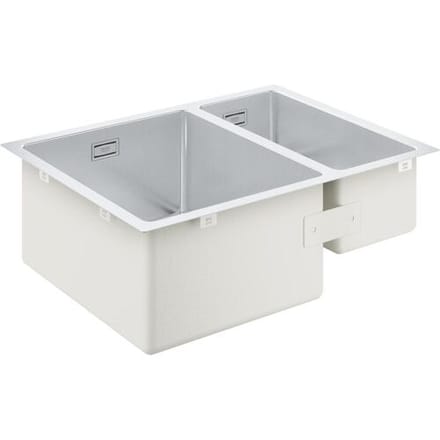 Grohe K700 stainless steel sink 59.5 x 45 cm with 1.5 basin, for installation left, 31577SD1