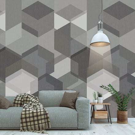 INGK Behang - Timeless - Hexa Dark