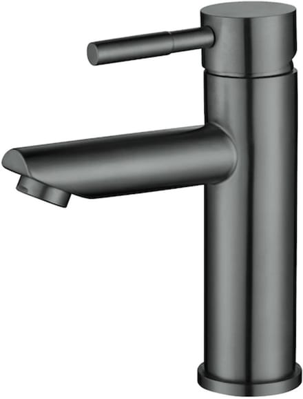 LINEA UNO - Narva laag - Gun metal - Wastafelkraan - - 201377