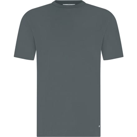 T-shirt Born With Appetite grijs katoen