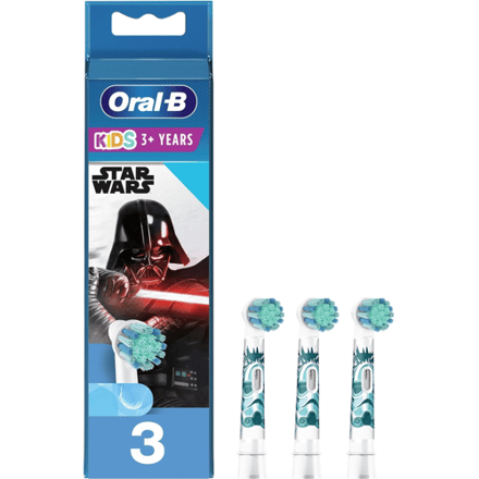 Oral-b Kids Disney Star Wars Opzetborstels 3 Stuks - Extra Soft