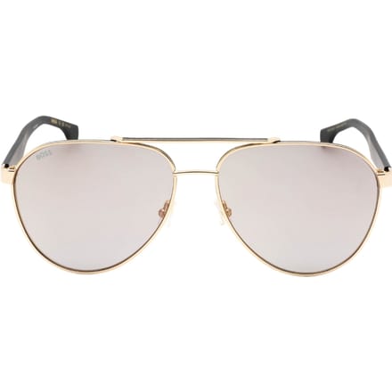 Hugo Boss Aviator Heren Goud Zwart Goud Spiegel BOSS 1485/S