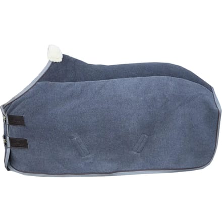 Zweetdeken fleece 'heavy' grijs 80-4'0
