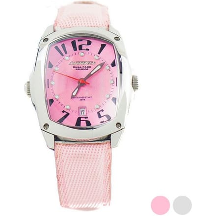 Zegarek CHRONOTECH CT7696L-04. Kwarcowy, Kolor różowy. Kobieta. pink