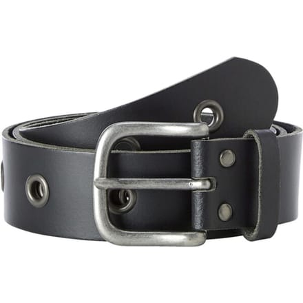 Jan Vanderstorm herren Leren Riem - 155 - zwart - Plus Size