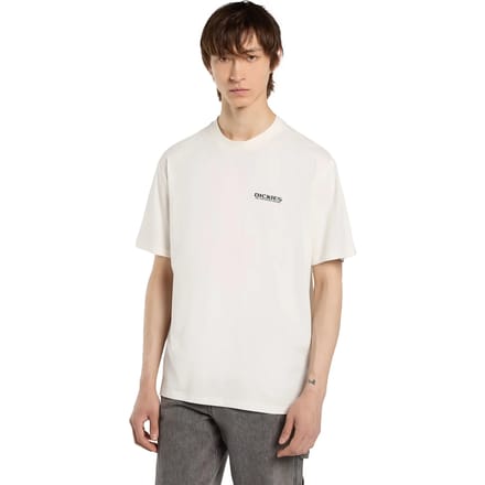 Dickies Burns T-shirt Met Korte Mouwen Wit M Man