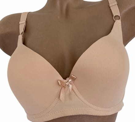Dames BH effen gladde 70B beige