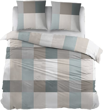 Snoozing Rudolf Dekbedovertrek - Eenpersoons - 140x200/220 cm - Green