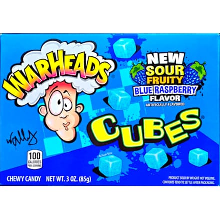 Sour Cubes Blue Raspberry