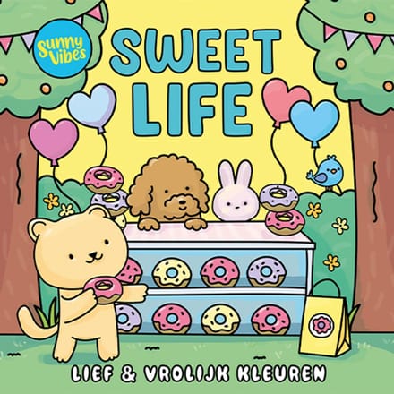 Sunny Vibes Kleurboek Sweet Life