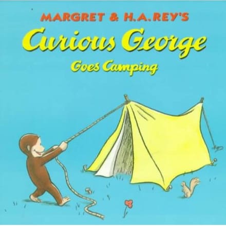 Curious George Goes Camping - Margaret Rey