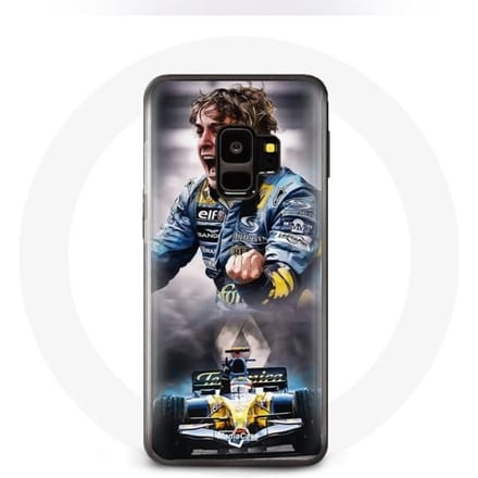 Case voor Samsung Galaxy S9 Formule 1 Fernando Alonso F1-coureur