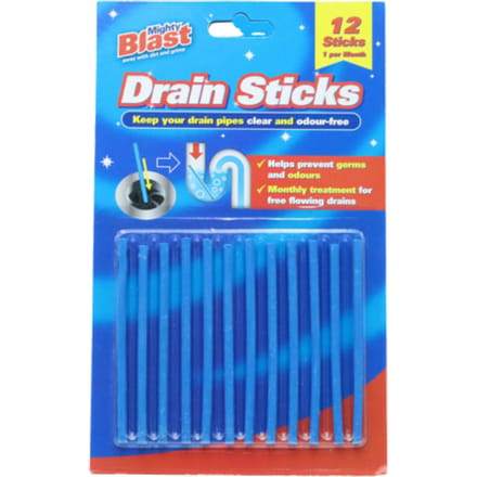 Mighty Blast Drain Sticks – 12 stuks