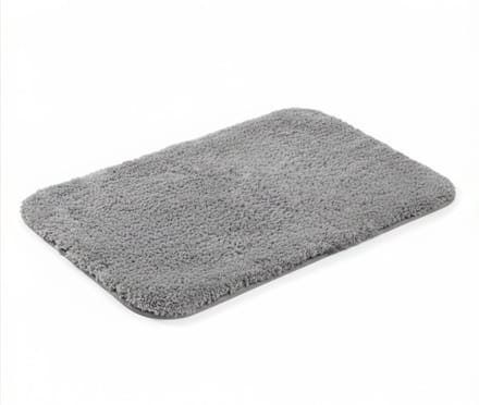 AHD® Badmat - Badmat Antislip - Douchemat - Grijs - 80cm x 50cm x 3cm