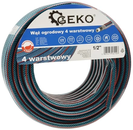 GEKO Tuinslang - 4-laags - UV-bestendig - 30 Meter - Algenresistent