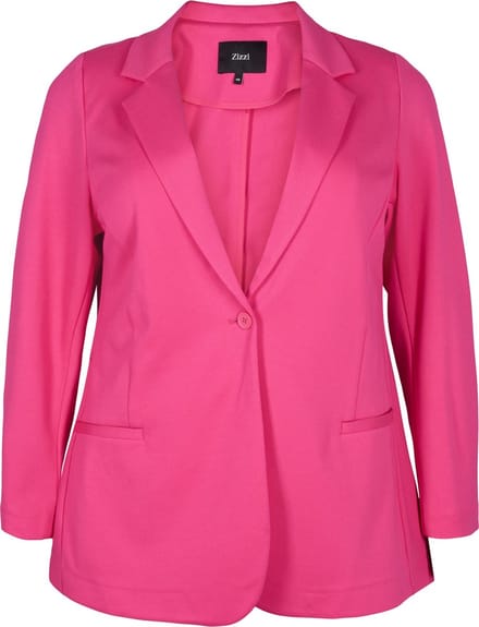 ZIZZI JMADDIE LS BLAZER Dames Jas - Pink - Maat 60