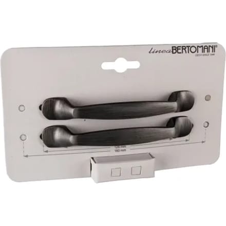 Bertomani Meubelgreep 2031 - Geweerkleur - 96mm - 2 Stuks