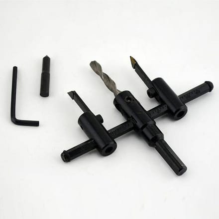 Benson Cirkelsnijder - Hardmetaal - Ø 30-120 mm - Voor Diverse Materialen