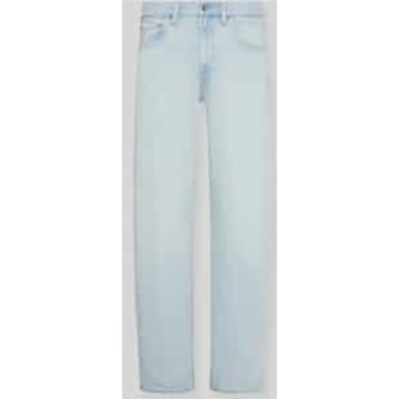 straight fit jeans van puur katoen in 5-pocket-design