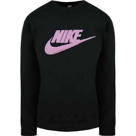 Nike Loose Fit Long Sleeve Crew Neck Zwart Dames Sweatshirt DC5139 010