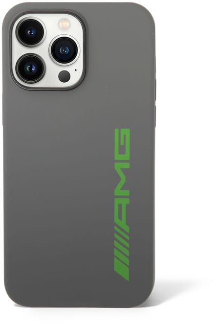 AMG Back cover - iPhone 14 Pro Max - Groen - Valbescherming & Grip