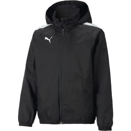 Puma Teamliga All Weather Jack Kinderen - Zwart | Maat: 140