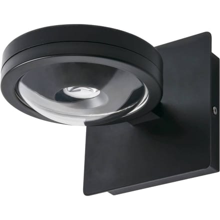 MEGATRON Solo Punto LED wandlamp, mat zwart