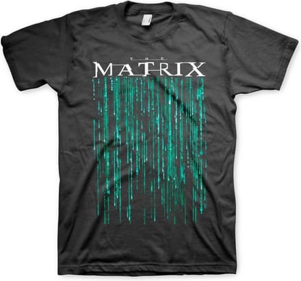 The Matrix Heren Tshirt -S- The Matrix Zwart