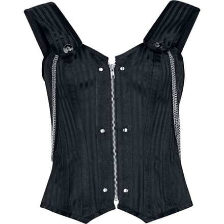 Gothicana by EMP - Gothic Corsage - S - voor Vrouwen - zwart