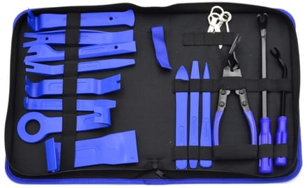 GEKO Multifunctionele set - Clip- en radiotrekkers - 20 stuks - Nylon - Zonder scherpe randen