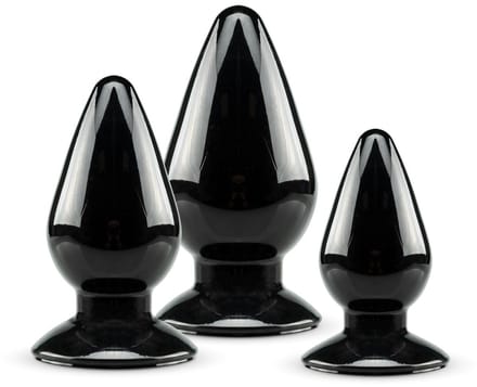 Anaal Plug Set - Zwart