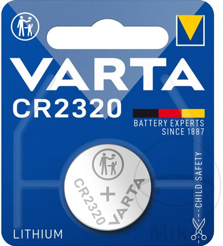 Varta CR2320 Lithium knoopcel batterij 3V - Per 1 stuks