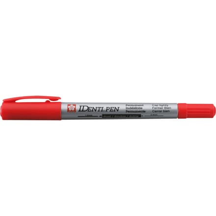 Viltstift Sakura IDenti-pen multifunctioneel rood