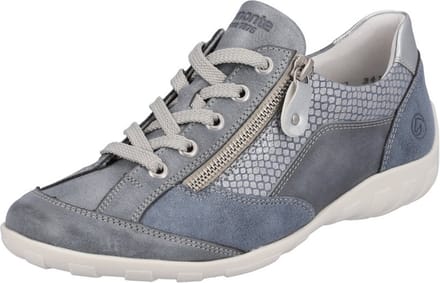 Remonte Dames Sneaker - R3410-14 Blauw/Combi - Maat 41