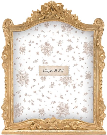 Clayre & Eef Fotolijst Goudkleurig Kunststof