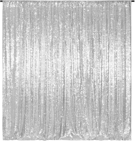 Dailygoods- Gordijn 120x210cm - Pailletten Achtergrond